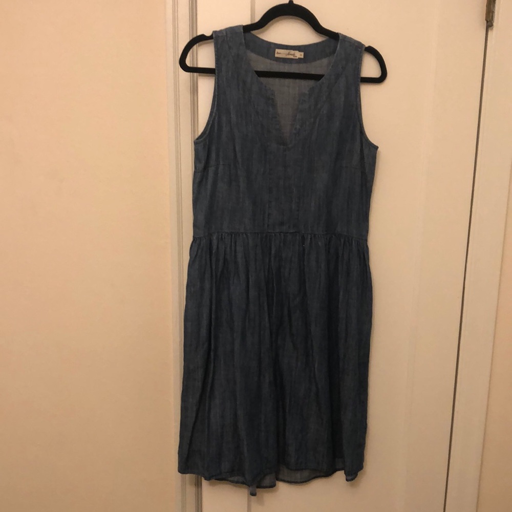 Komodo London sleeveless denim dress